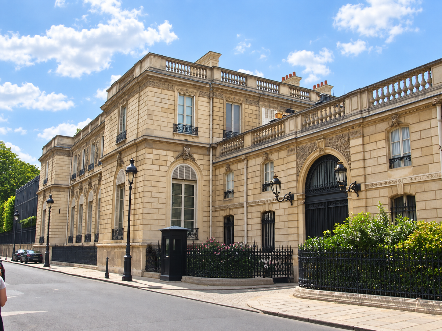 Palais de l’Élysée — illustration retouchée par IA