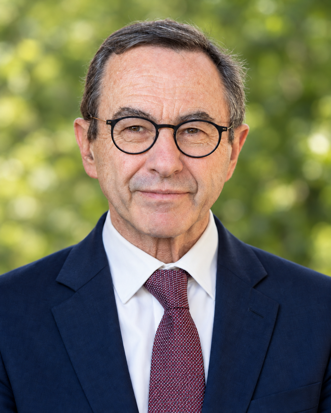 Bruno Retailleau — portrait retouché par IA